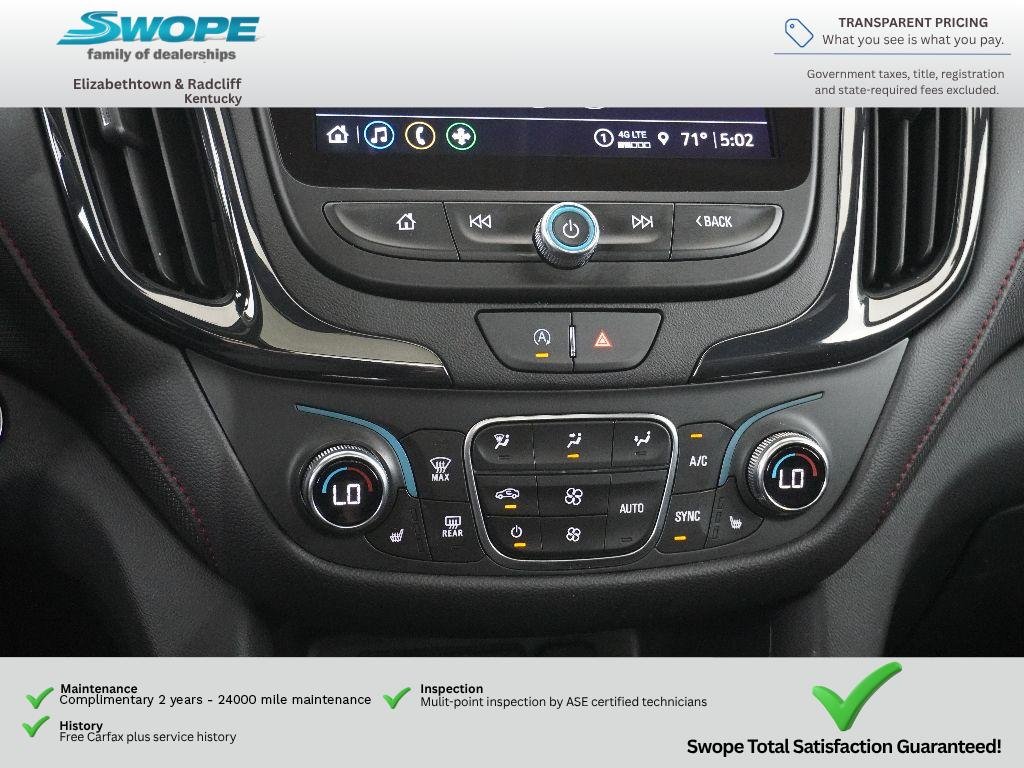 Used 2023 Mosaic Black Metallic Chevrolet RS image 26
