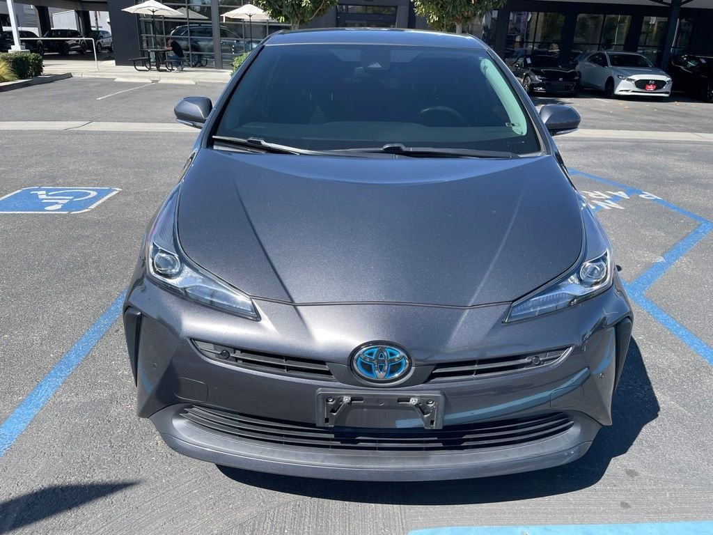 Used 2021 Magnetic Gray Metallic Toyota LE image 3