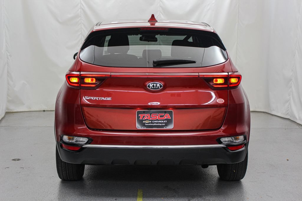 Used 2020 Red Kia LX image 8