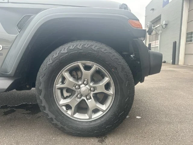 Used 2020 Gray Jeep Unlimited Sport image 12