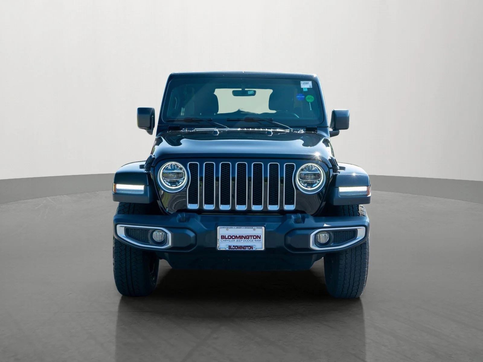 Used 2019 Black Clearcoat Jeep Unlimited Sahara image 2