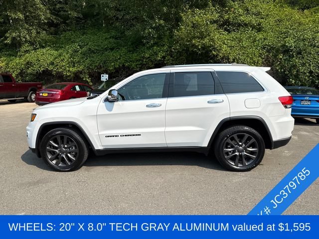 Used 2018 Bright White Clearcoat Jeep Limited image 4