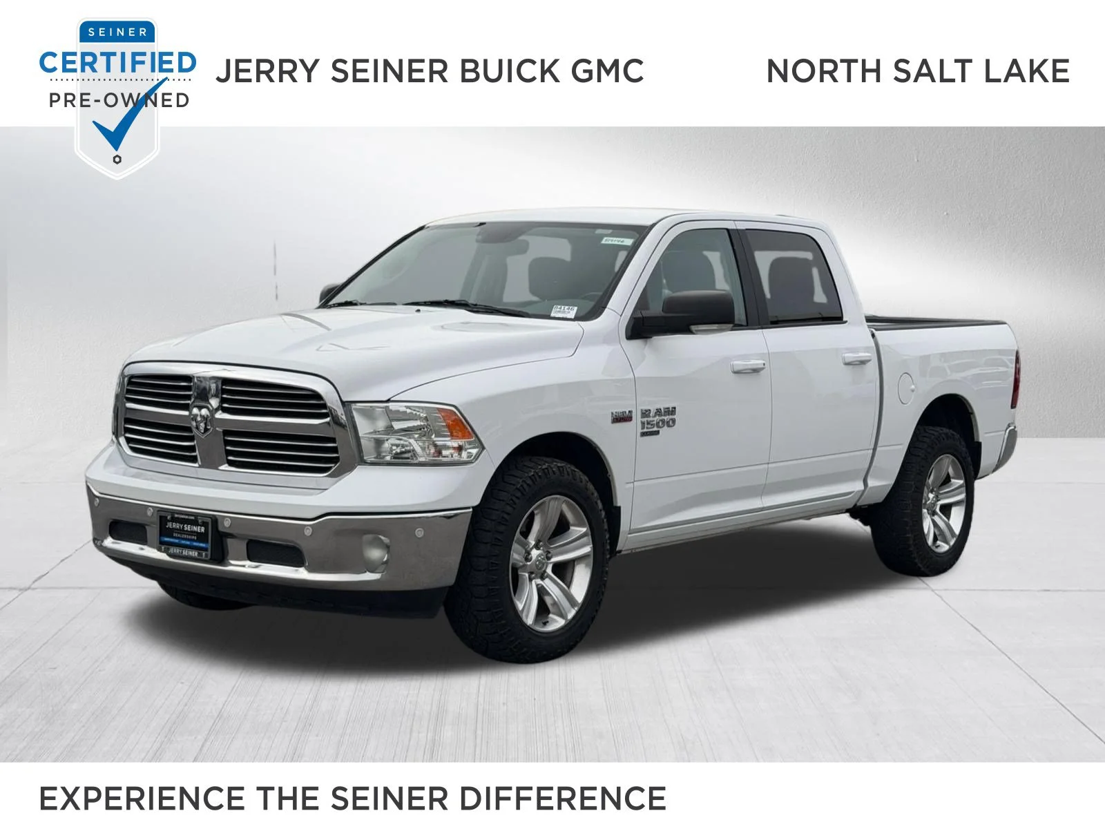 Used 2019 Bright White Clearcoat Ram Big Horn image 1