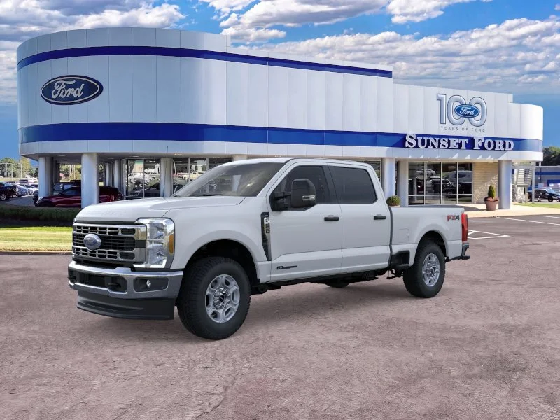New 2026 Oxford White Ford F-250® XLT image 1