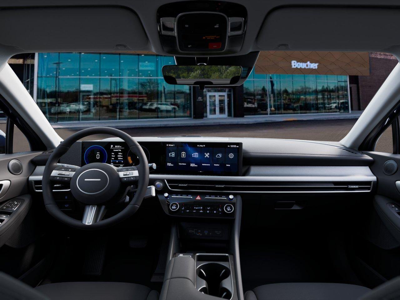 New 2026 Carbon Blue Hyundai SEL Sport image 11