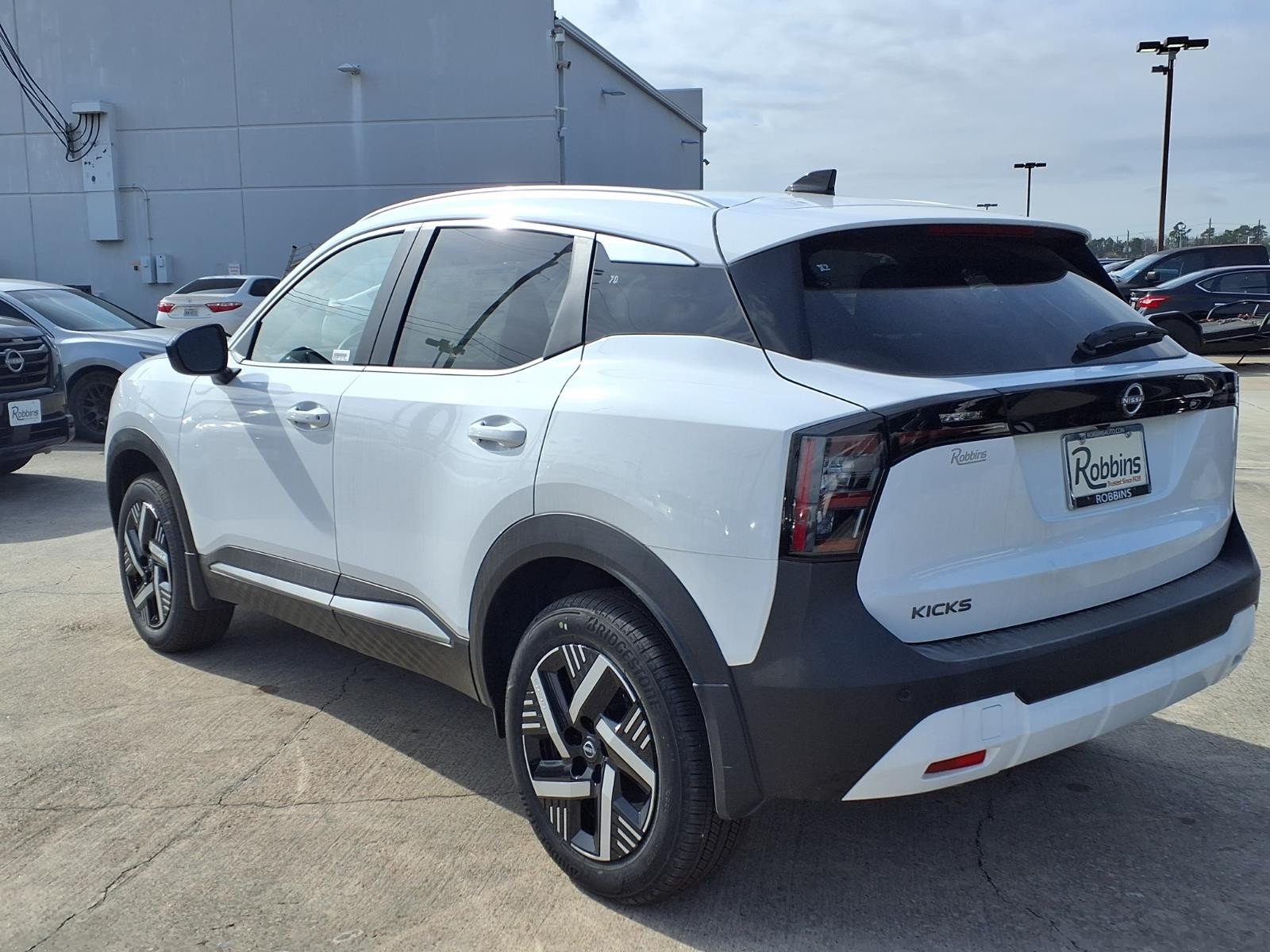 2026 Nissan Kicks SV White at Robbins Nissan