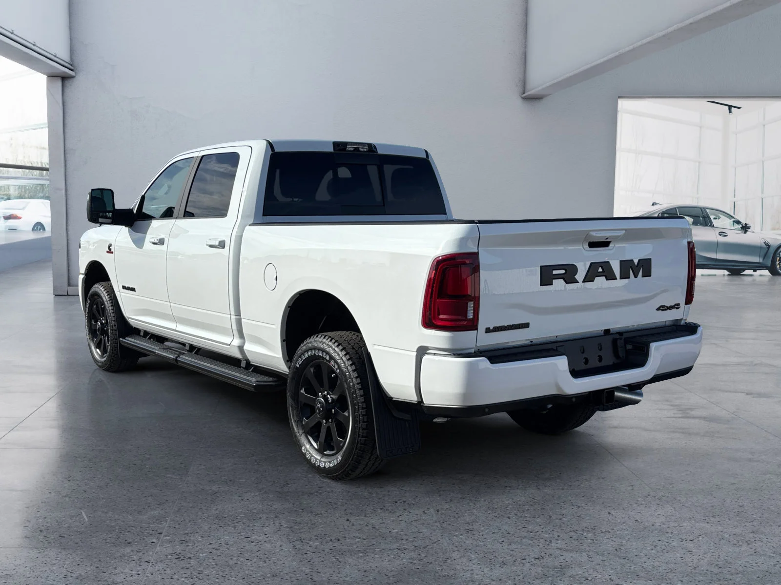 New 2027 Bright White Ram Laramie image 3