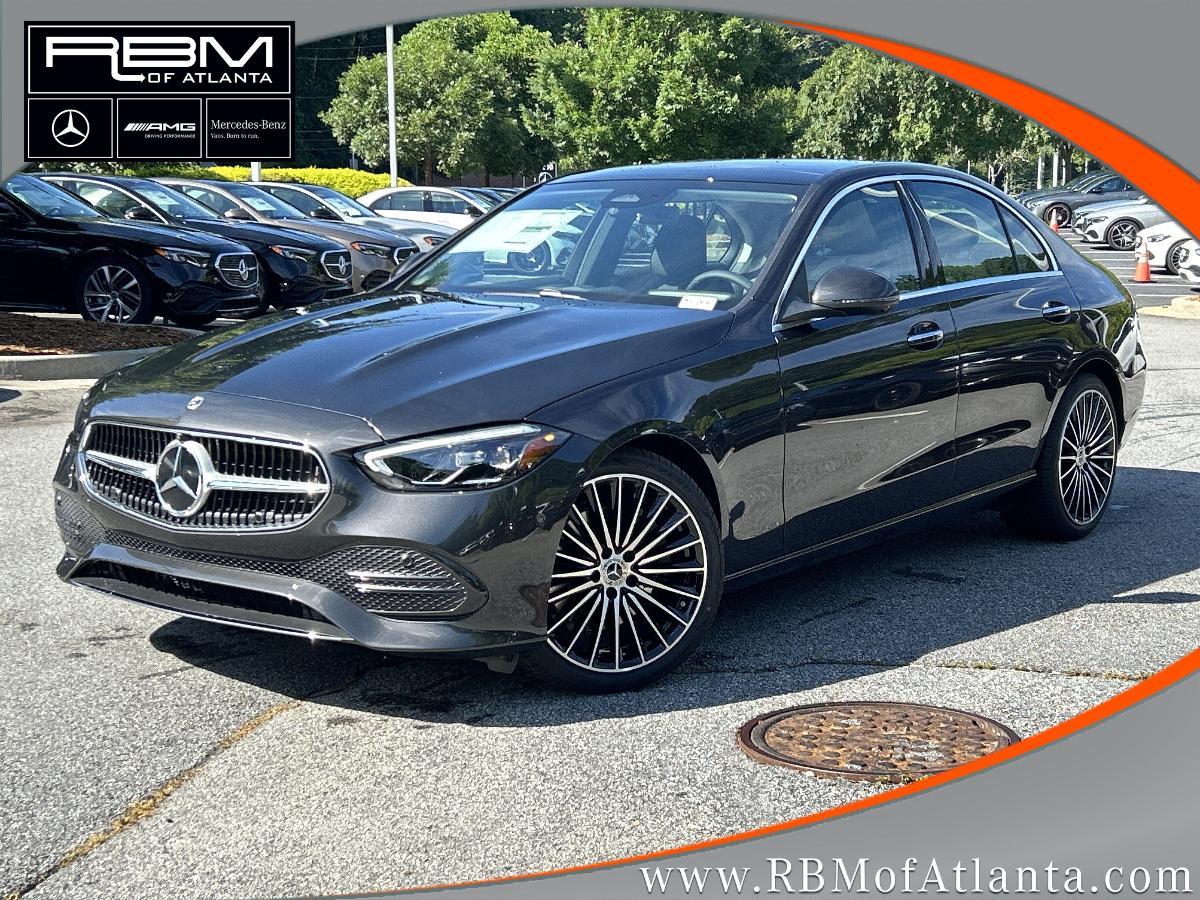 New 2026 Graphite Grey Metallic Mercedes-Benz C 300 4MATIC® Sedan image 1