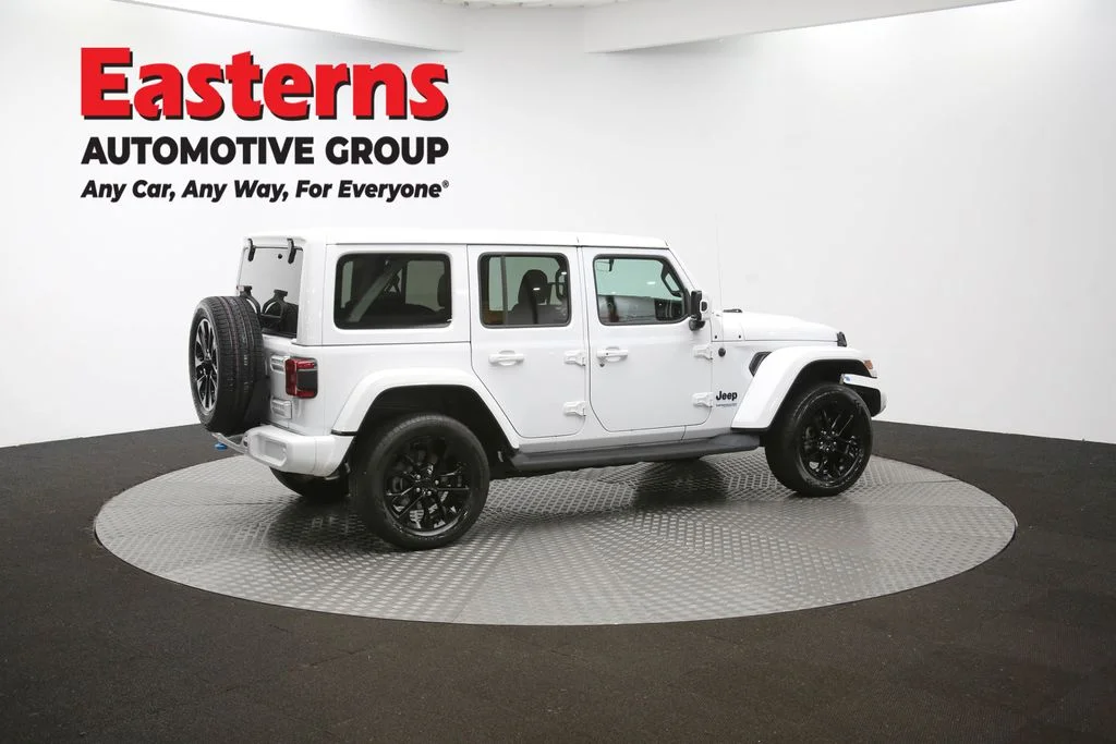 Used 2021 White Jeep Unlimited Sahara High Altitude 4xe image 43