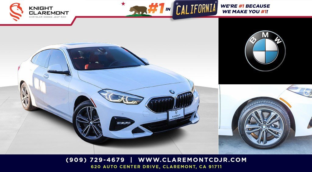 Used 2021 White Metallic BMW 228i image 1