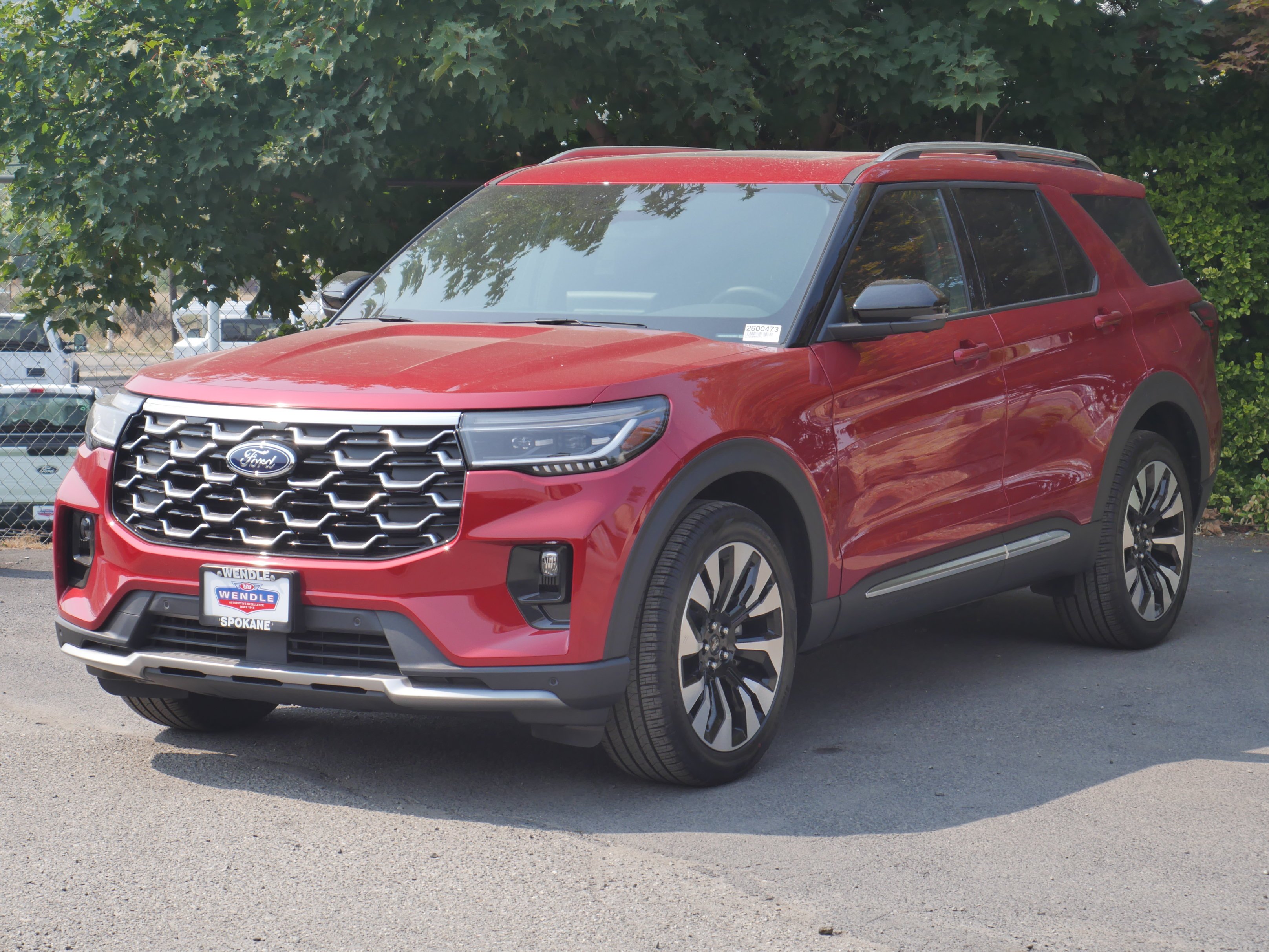 New 2026 Rapid Red Metallic Tinted Clearcoat Ford Platinum™ image 2