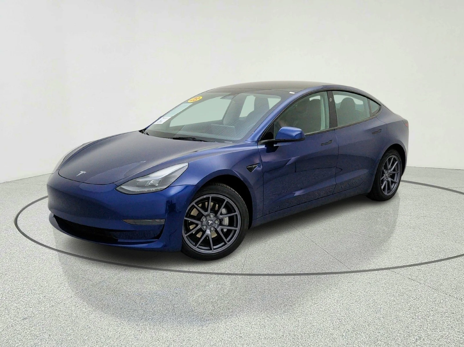 Used 2023 Deep Blue Metallic Tesla SEDAN image 1