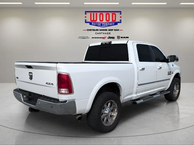 Used 2017 Bright White Clearcoat Ram Laramie image 3