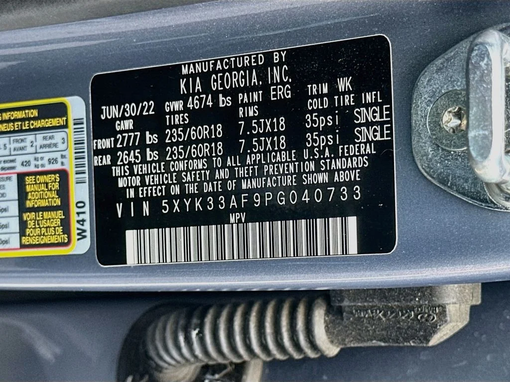 Certified Used 2023 Silver Kia EX image 31