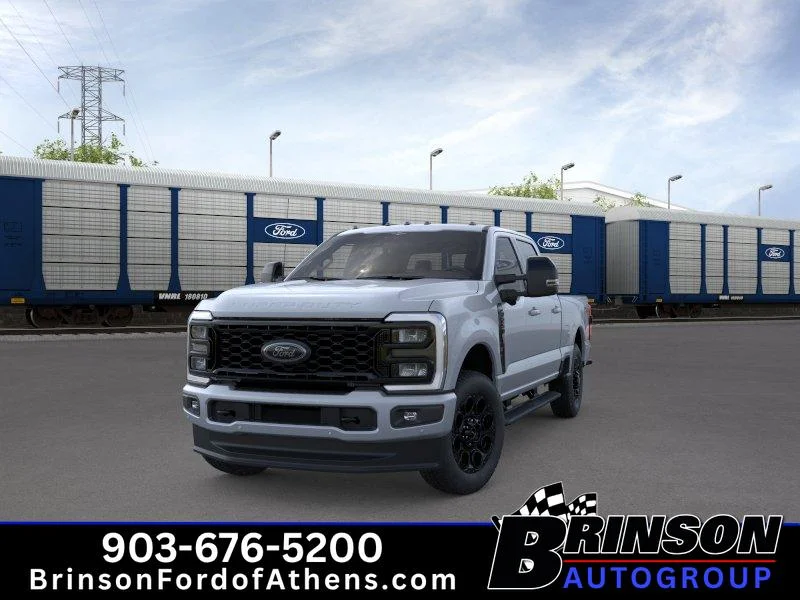 New 2026 Glacier Gray Metallic Tri-Coat Ford LARIAT image 2
