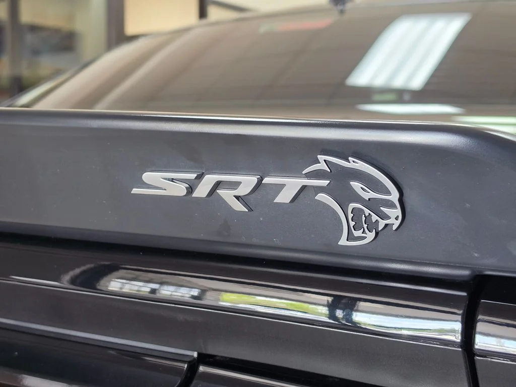 Used 2019 Pitch Black Clearcoat Dodge SRT Hellcat Redeye image 9