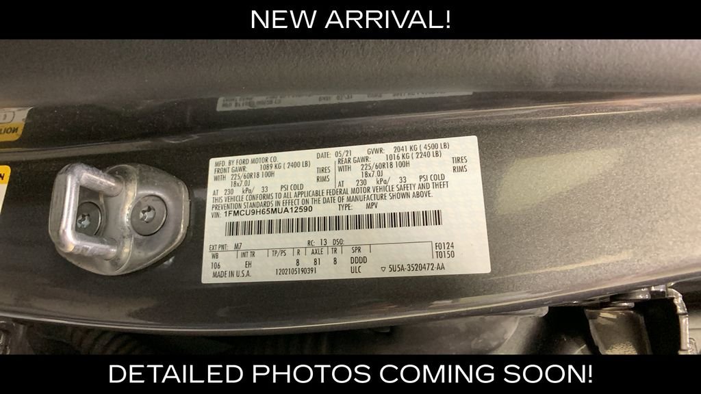 Certified Used 2021 Gray Metallic Ford SEL image 46