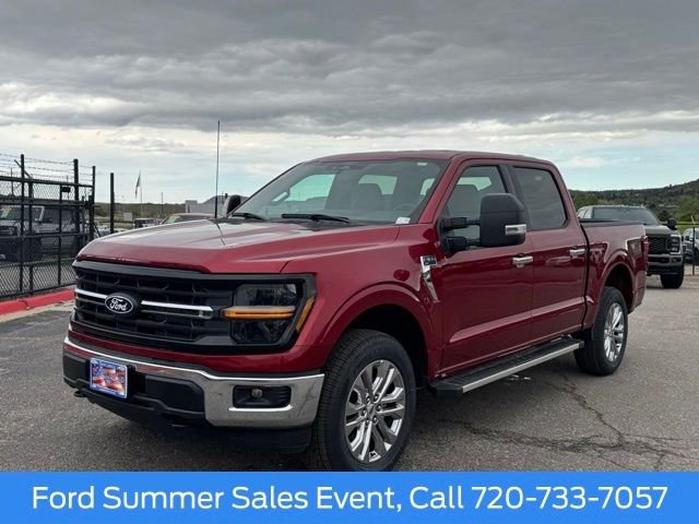 New 2026 Ruby Red Metallic Tinted Clearcoat Ford XLT image 1