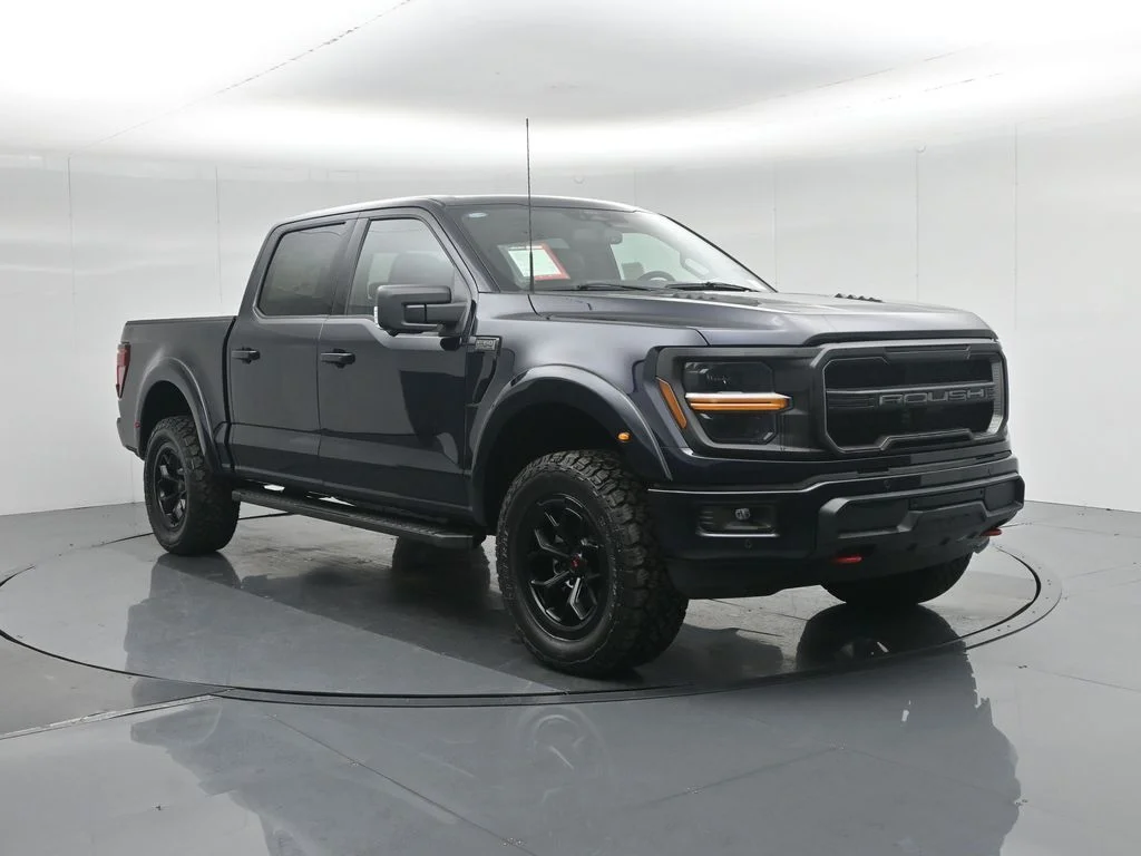 New 2025 Antimatter Blue Metallic Ford XLT image 60