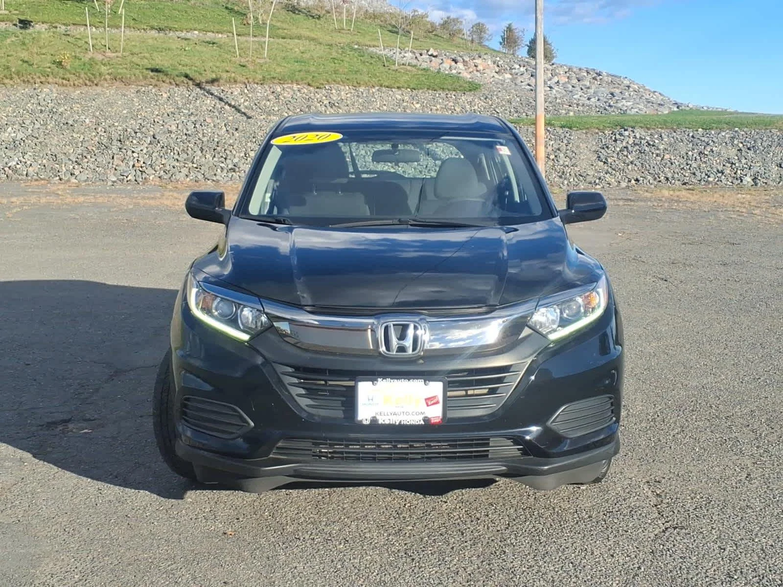 Certified Used 2020 Crystal Black Pearl Honda LX image 2