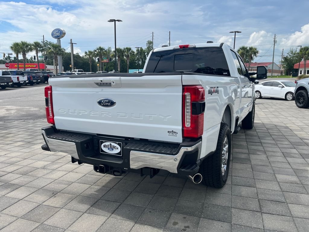 Used 2024 Oxford White Ford Lariat image 6