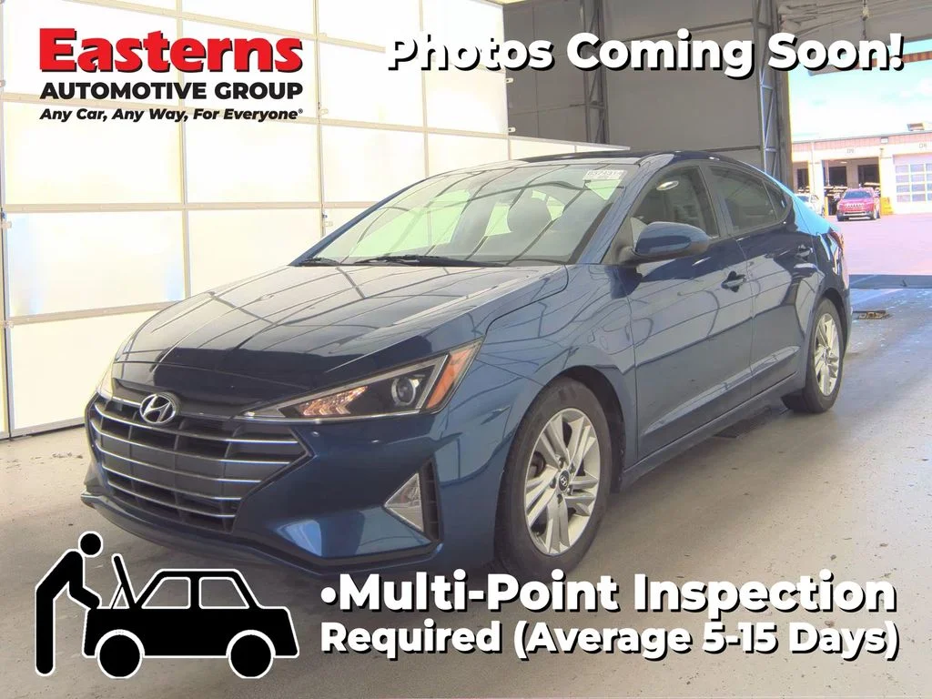 Used 2020 Blue Hyundai Value Edition image 1