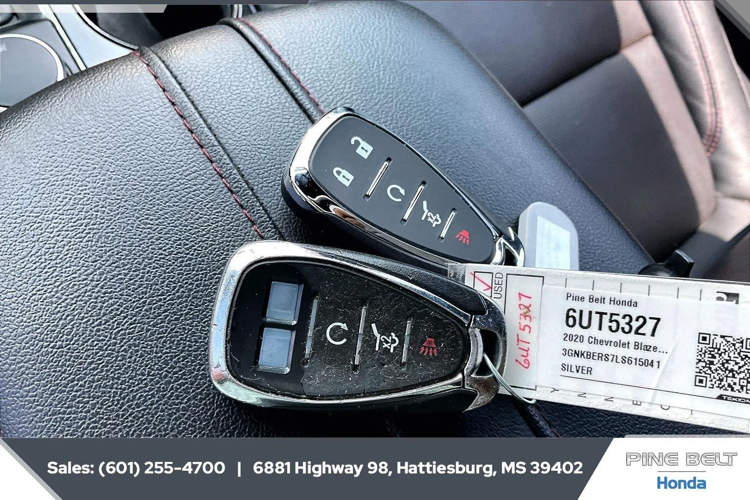 Used 2020 Silver Ice Metallic Chevrolet RS image 9