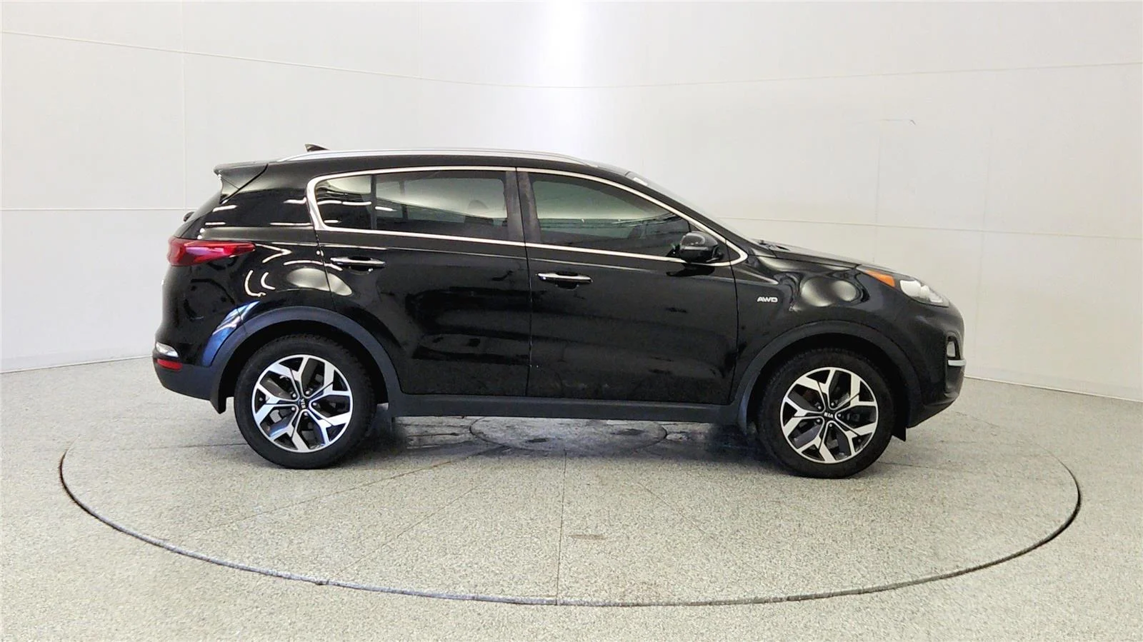 Used 2021 Black Cherry Kia EX image 8