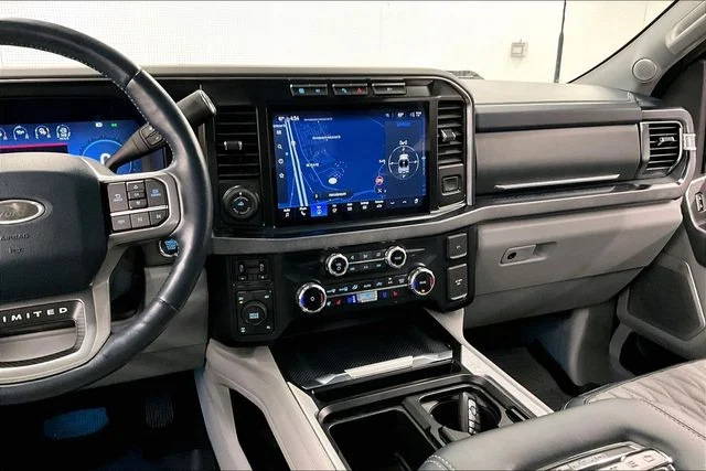 Used 2023 Agate Black Metallic Ford Limited image 7