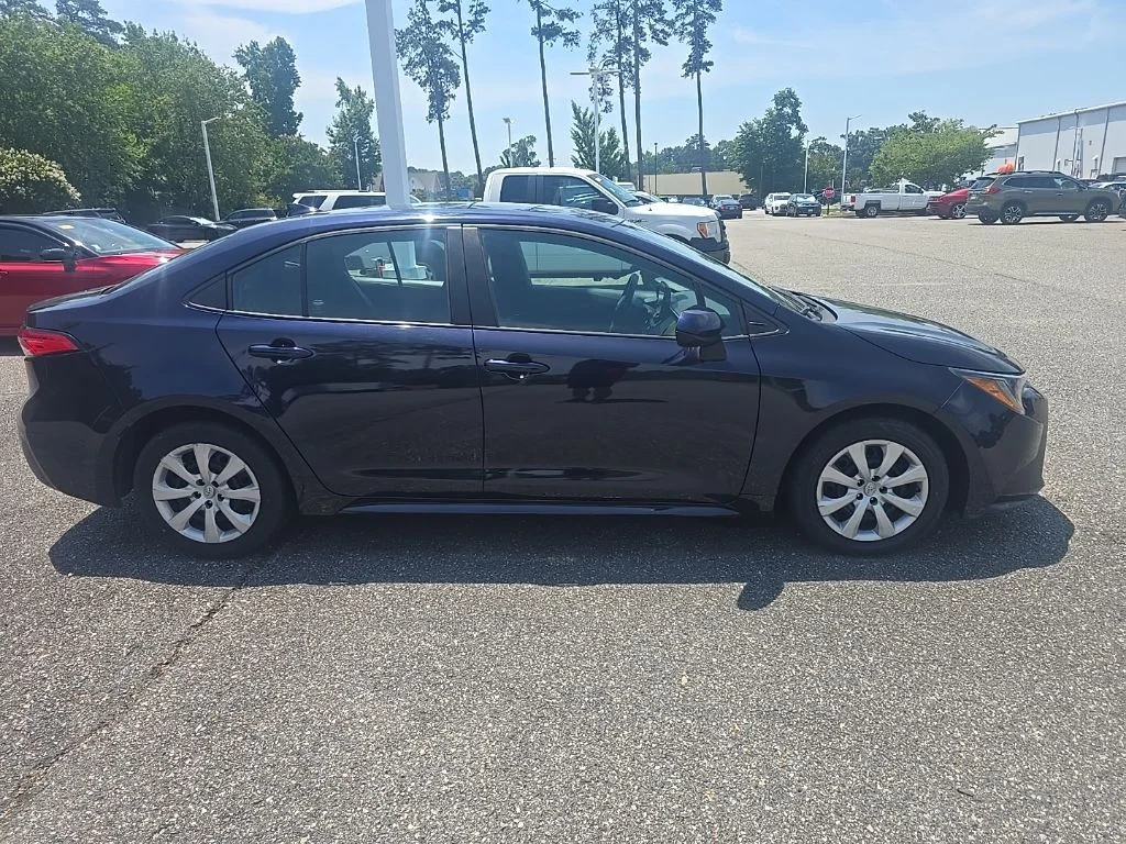Certified Used 2023 Blue Toyota LE image 4