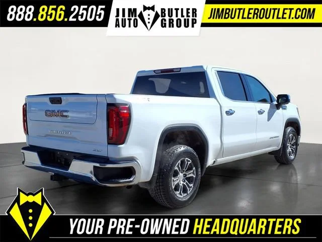 Used 2024 Summit White GMC SLT image 2