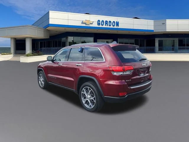 Used 2021 Red Jeep Limited 4x4 image 3