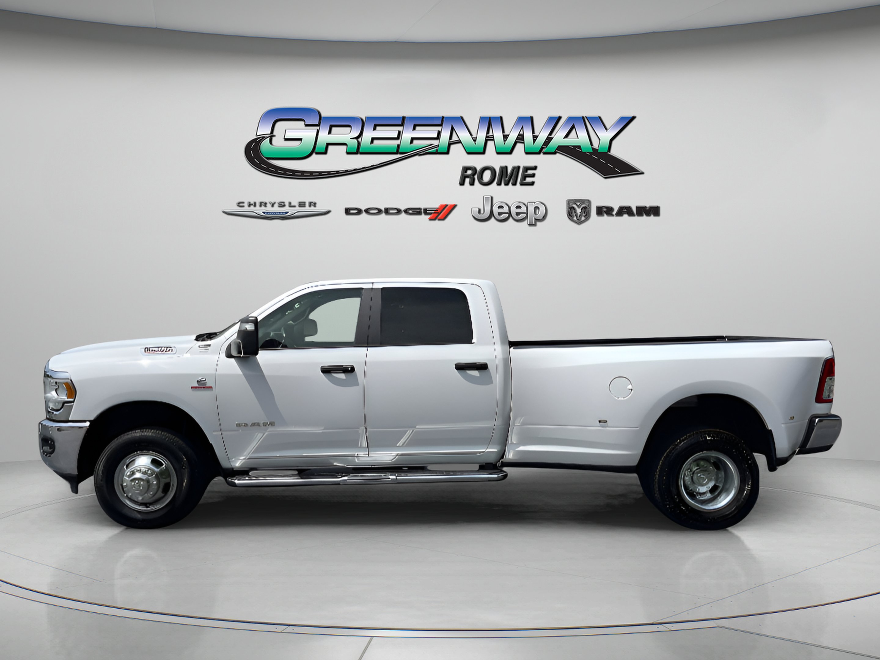 Used 2024 Bright White Clearcoat Ram Big Horn image 4