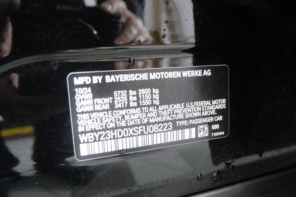Certified Used 2025 Jet Black BMW eDrive40 image 29