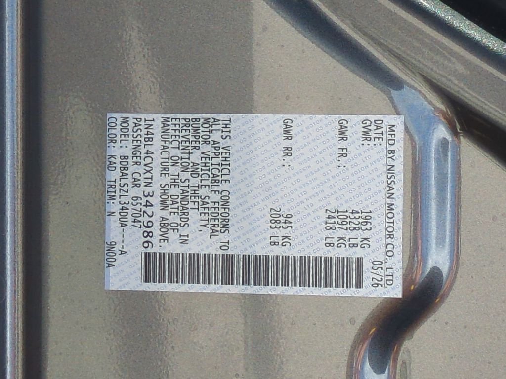 New 2026 Gun Metallic Nissan SR image 22