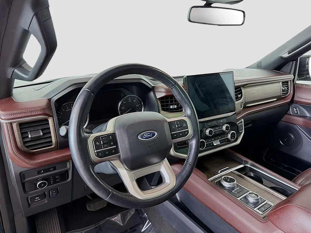 Used 2024 Dark Matter Gray Metallic Ford Limited image 25