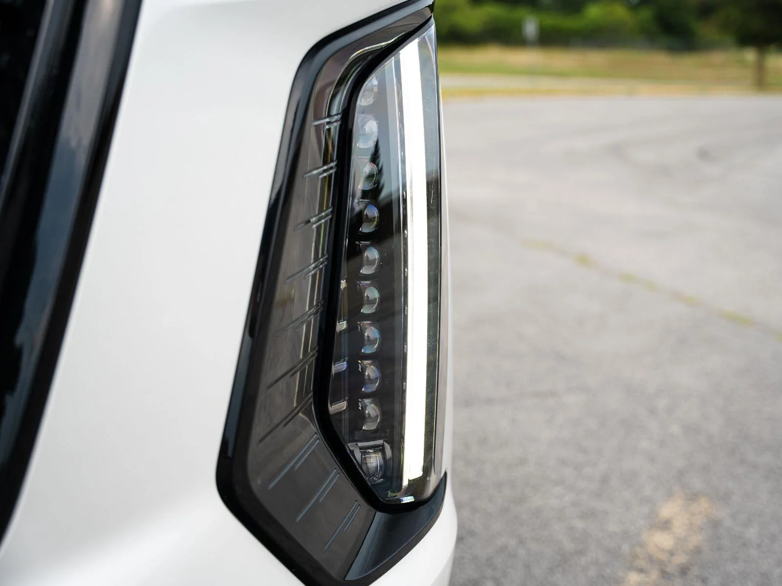 Used 2025 Crystal White Tricoat Cadillac Sport image 12