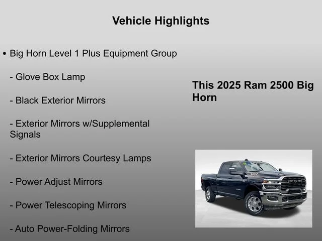 2025 RAM 2500 Big Horn - Photo 21