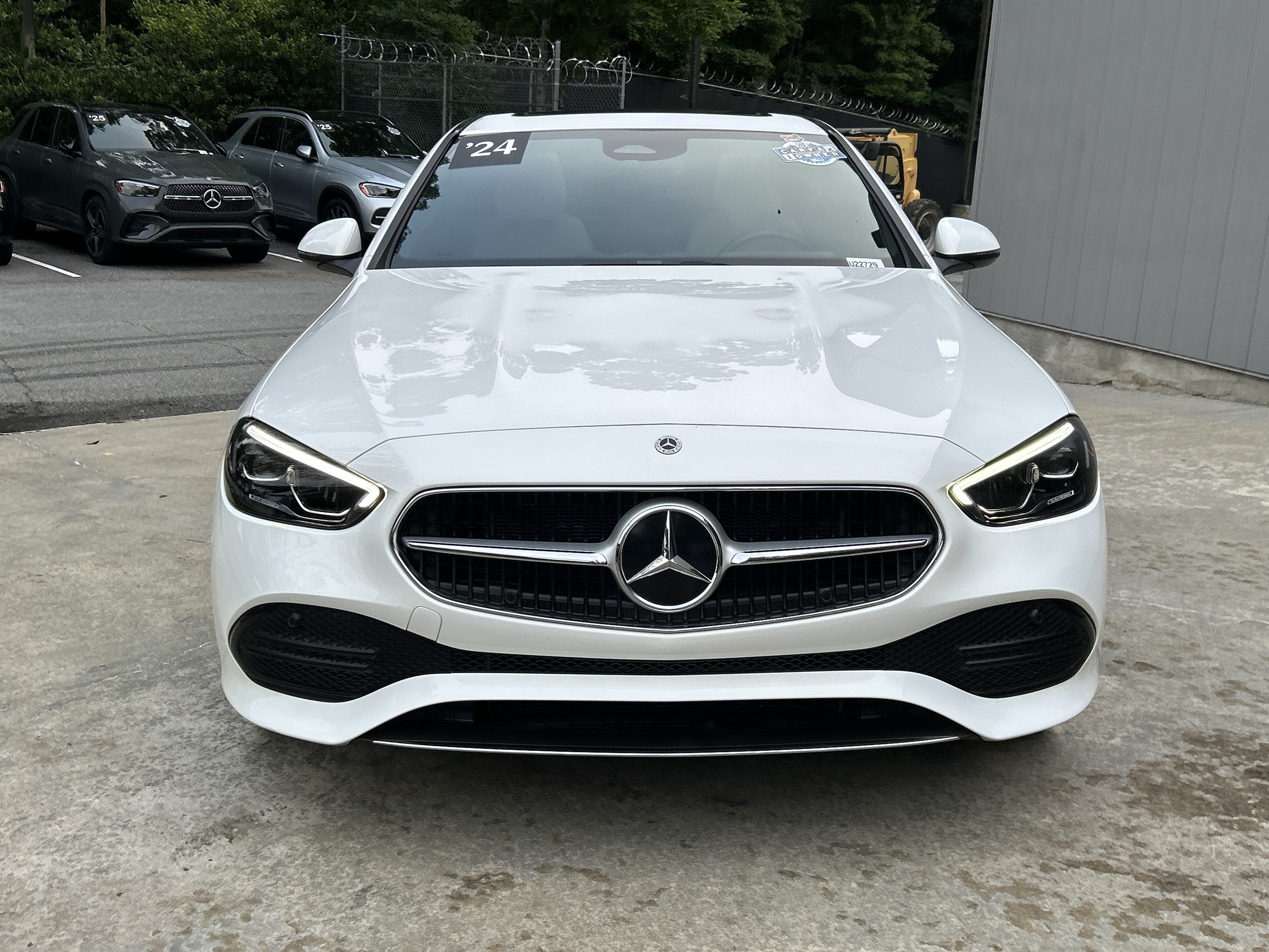 Certified Used 2024 Polar White Mercedes-Benz C 300 Sedan image 3
