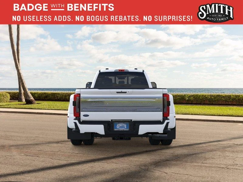 New 2026 Star White Metallic Tri-Coat Ford F-350® Platinum® image 6