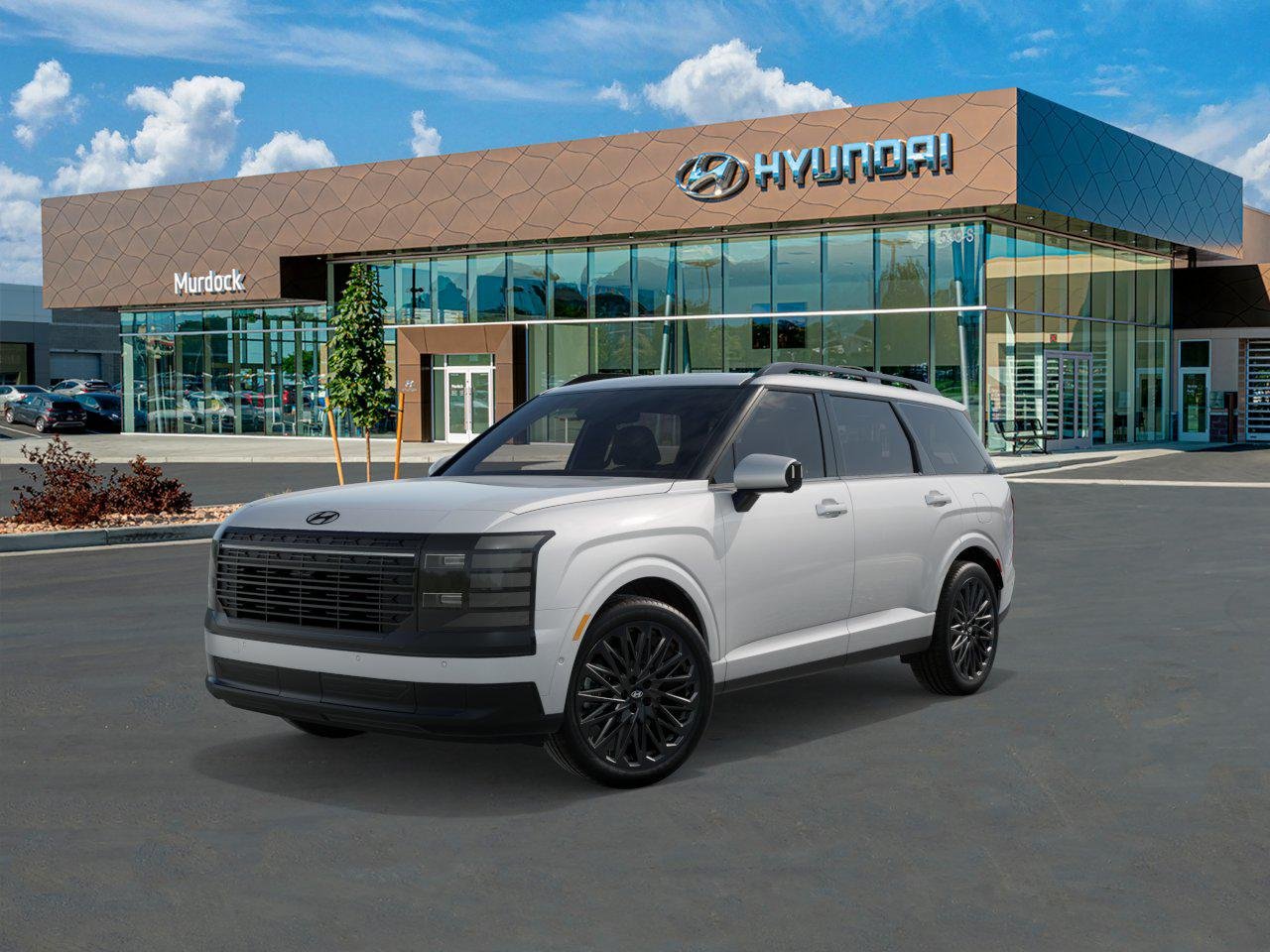 New 2027 Creamy White Pearl Hyundai Calligraphy Black Ink image 1