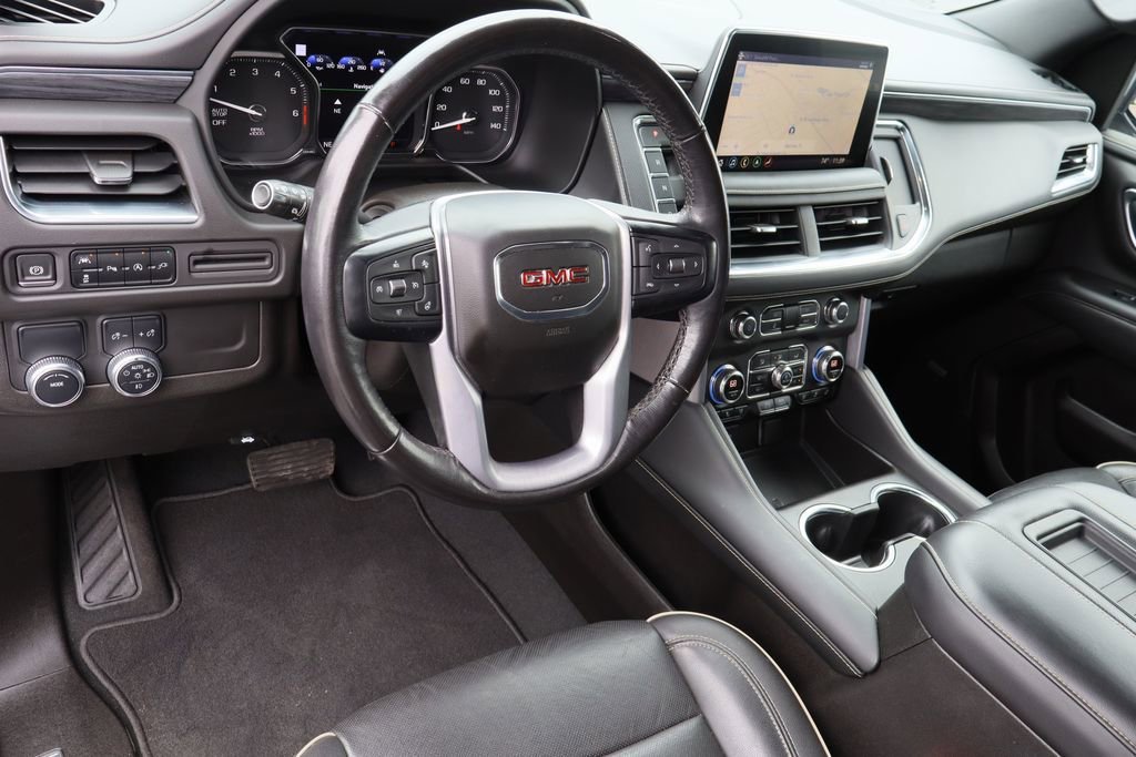 Used 2021 SATIN STEEL METALLIC GMC SLT image 12