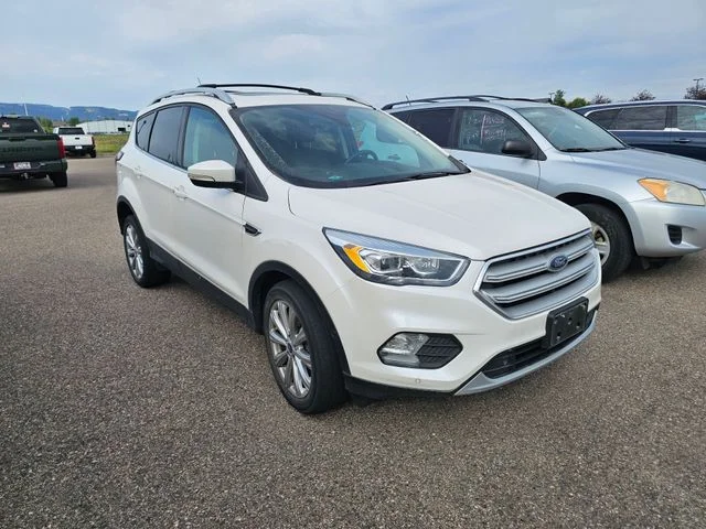 Used 2018 White Platinum Clearcoat Metallic Ford Titanium image 31
