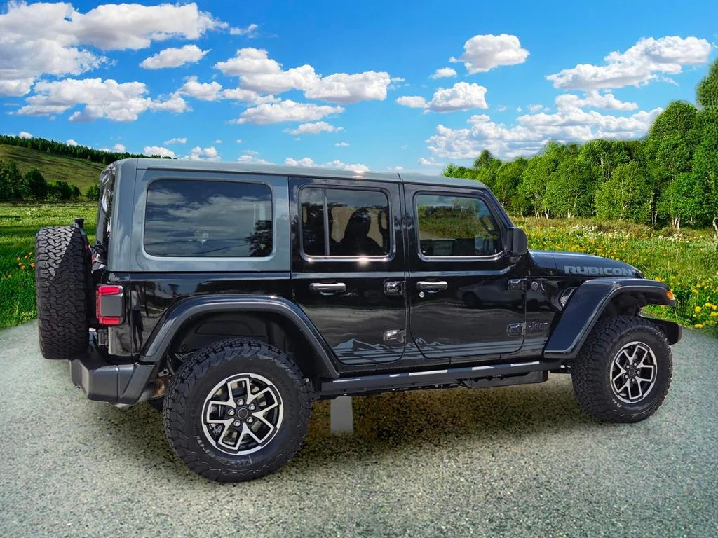 New 2026 Black Clear-Coat Exterior Paint Jeep Rubicon image 6