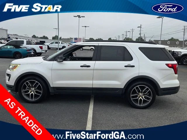 Used 2019 White Ford Sport image 4