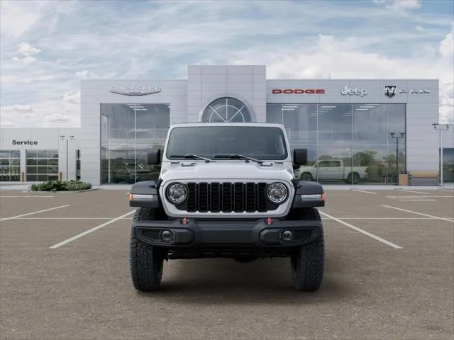 New 2026 Bright White Clear-Coat Exterior Paint Jeep Rubicon image 32