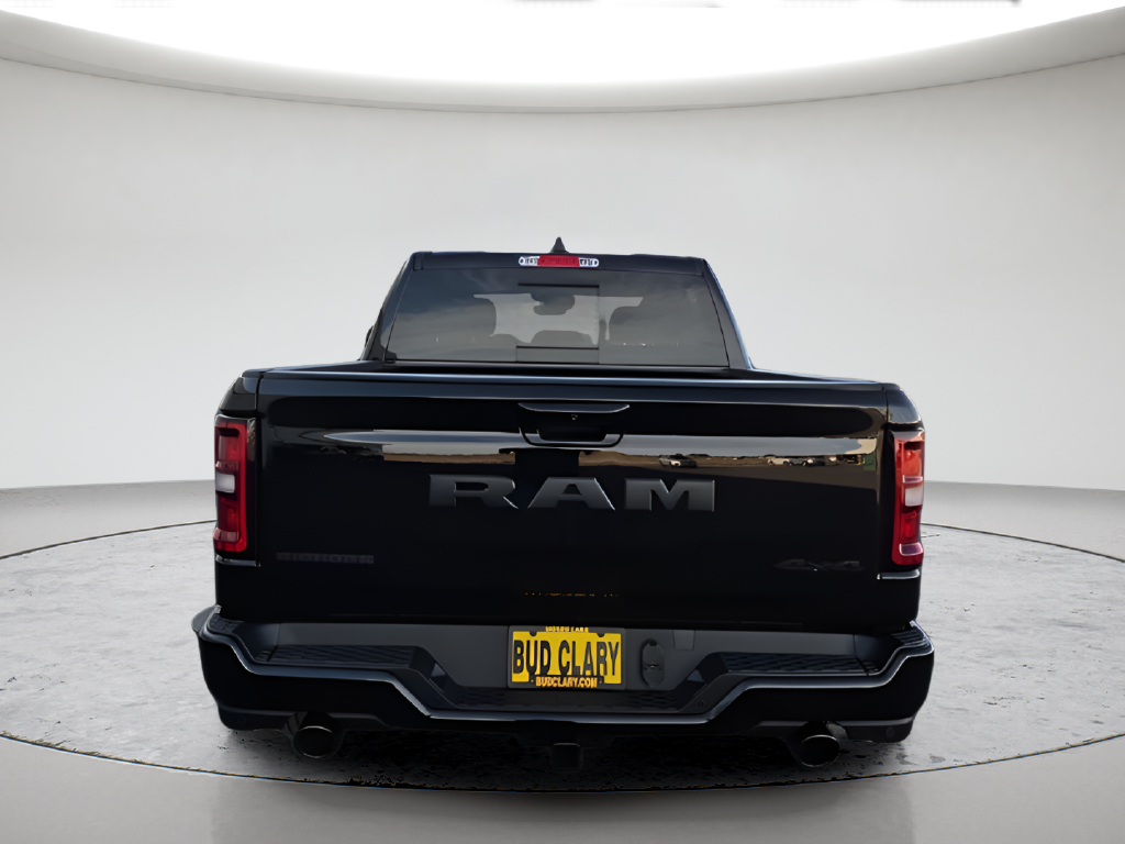 New 2026 Diamond Black Crystal Pearl-Coat Exterior Paint RAM Big Horn/Lone Star image 6