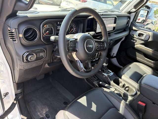 Used 2024 Bright White Clea Jeep Sahara image 22
