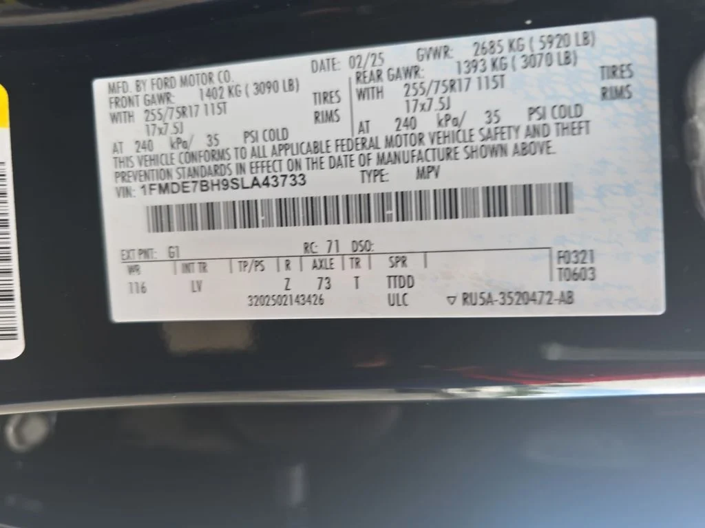 Used 2025 Black Ford Big Bend image 36