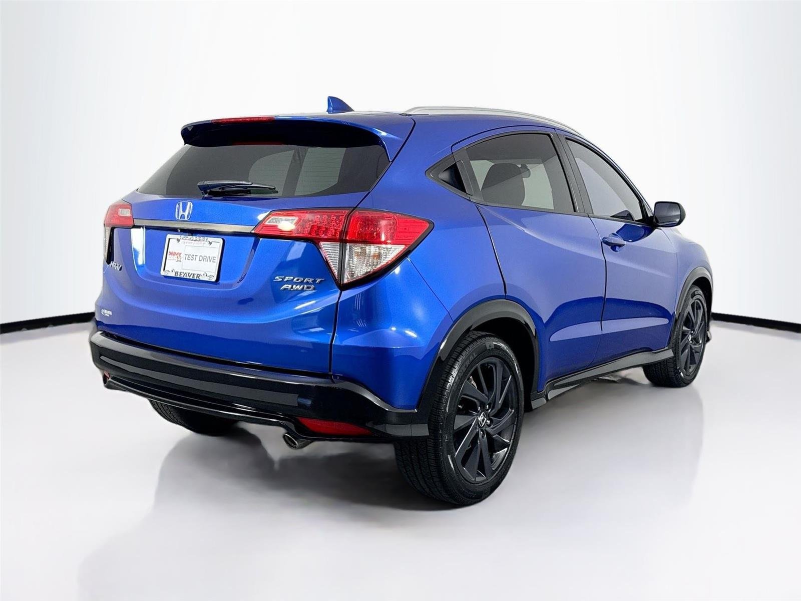Used 2022 Aegean Blue Metallic Honda Sport image 2
